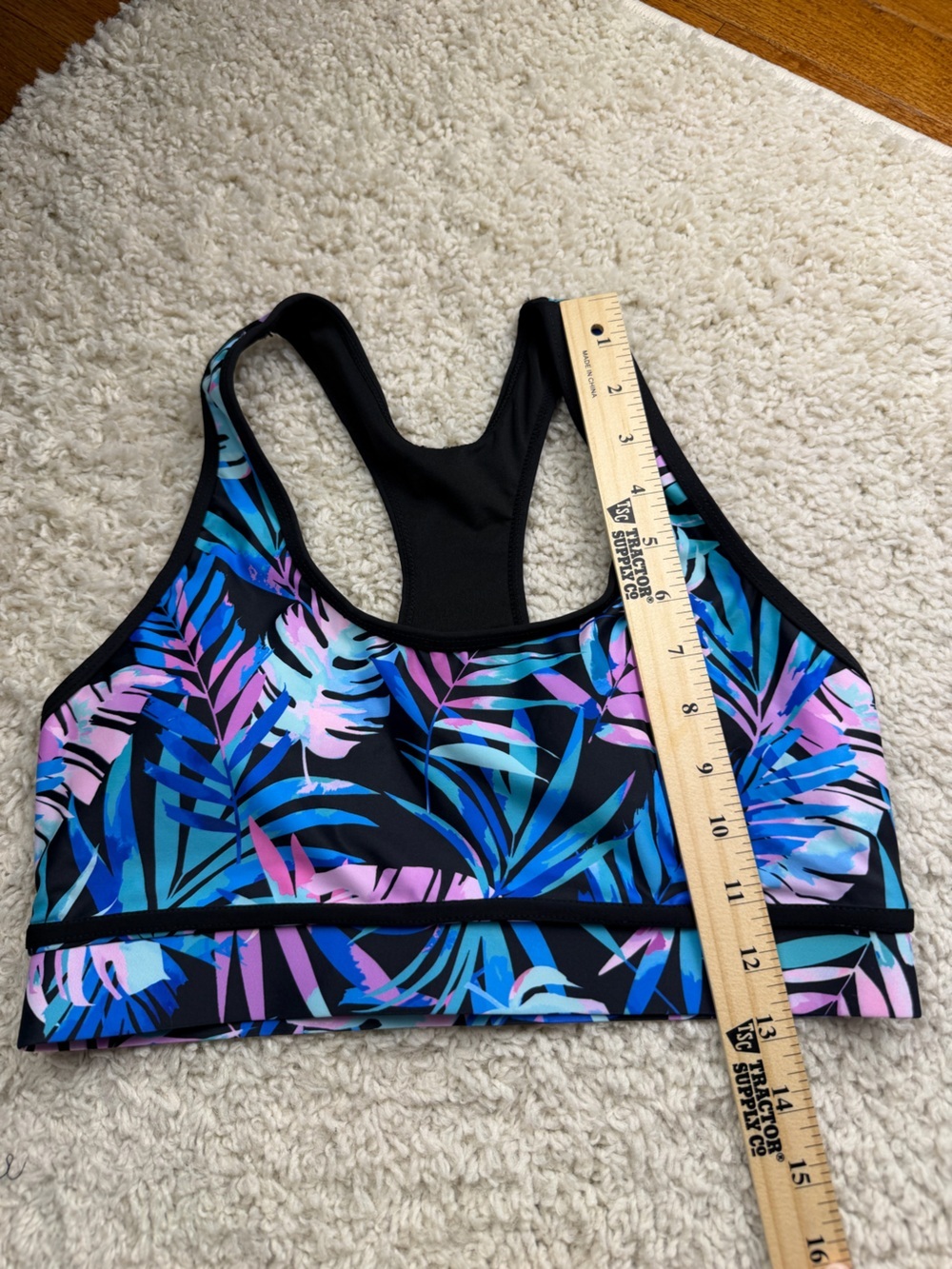WMNS Racerback Padded Sports Bra/Swim Top - Picture 5 of 5
